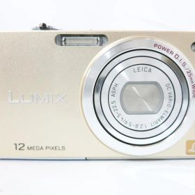 【美品】Panasonic デジカメ LUMIX DMC-FX60 ゴールド
