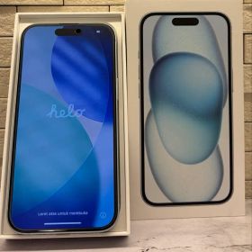 【極美品】iPhone15 本体 128GB SIMフリー 国内正規購入 ブルー