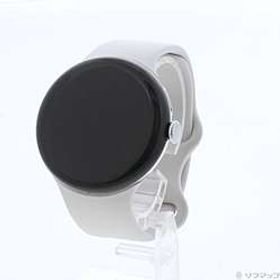 Google Pixel Watch 3 45mm(WiFi) Polished Silver アルミケース／Porcelain アクティブバンド GA05736-US