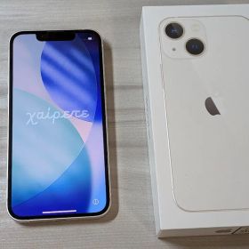 ★美品！Apple iPhone 13 mini 128GBスターライト