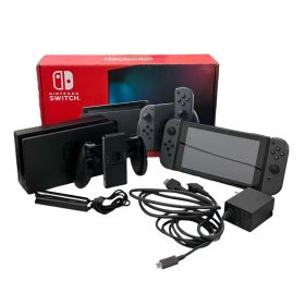 186000 動作確認済み Nintendo 任天堂 ニンテンドウ 現状品 Switch スイッチ HAC-001 グレー