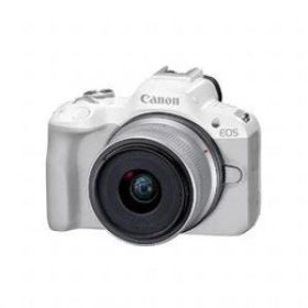 【新品・2営業日で発送】CANON キャノン (キヤノン)Canon EOS R50 (ホワイト〉+RF-S18-45IS STMキット