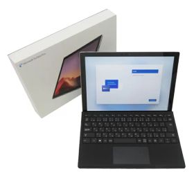 【Microsoft】マイクロソフト『Surface Pro 7 / 12.3inch / 8GB / 256GB / プラチナ / タイプカバー付き』PUV-00014 タブレットPC 1週間保証【中古】