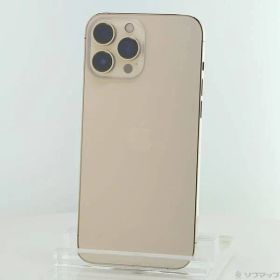 ソフマップ 〔中古品〕 iPhone13 Pro Max 128GB ゴールド MLJ63J／A SIMフリー【262】