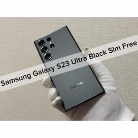 ギャラクシー(Galaxy)のSamsung Galaxy S23 Ultra ブラックsimフリー(スマートフォン本体)