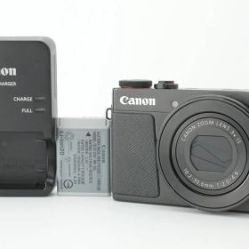 【美品】Canon PowerShot G9 X Mark II Digital Camera Black キャノン コンパクトデジタルカメラ ブラック EF-TN-JP2216