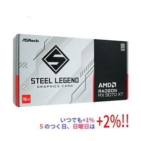 ASRock グラボ Radeon RX 9070 XT Steel Legend 16GB PCIExp 16GB