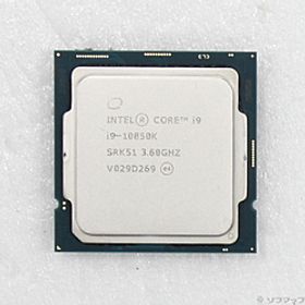 Core i9 10850K 〔3.6GHz／LGA 1200〕