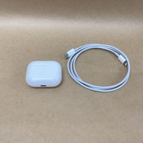 アップル ワイヤレスイヤホン AirPods 第3世代 A2564 A2565 A2566 ホワイト BLUETOOTH MagSafe対応 ノイズキャンセリングなし