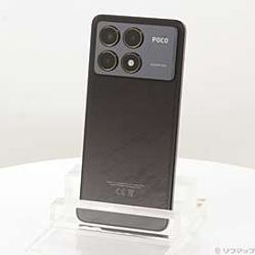 POCO F6 Pro 256GB ブラック MZB0HEJJP SIMフリー ［6.67インチ有機EL／Snapdragon 8 Gen 2 Mobile Platform／RAM:12GB／ナノS