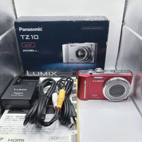 【完備品】Panasonic LUMIX DMC-TZ10 レッド