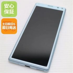 美品 SOV42 ブルー スマホ 本体 白ロム 土日祝発送OK 07000