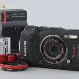 【中古】OLYMPUS オリンパス TOUGH TG-5 ブラック コンパクトデジタルカメラ シャッター回数僅少