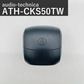 audio-technica オーディオテクニカ ATH-CKS50TW BK 完全ワイヤレスイヤホン Bluetooth ノイズキャンセリング 重低音 最大50時間再生 aptX Adaptive AAC マルチポイント ブラック