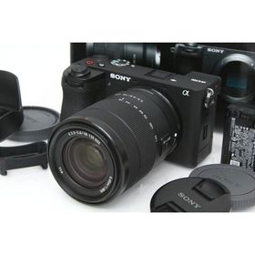 【全額返金保証】良品｜ソニー α6700 ILCE-6700M 高倍率ズームレンズキット [ブラック]（センサー清掃済み） CA01-R5004-2P4