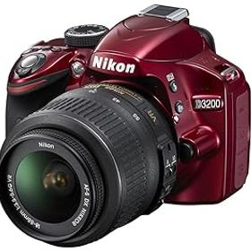 【中古】［非常に良い］Nikon デジタル一眼レフカメラ D3200 ボディー レッド D3200RD