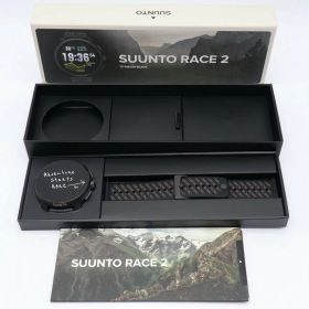 【未使用】SUUNTO RACE 2 Titanium SS051202000 ブラック スマートウォッチ スント レース 本体