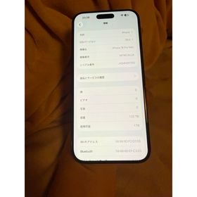 アイフォーン(iPhone)の海外版 iPhone 16 Pro Max 1TB，美品，バッテリー100％(スマートフォン本体)