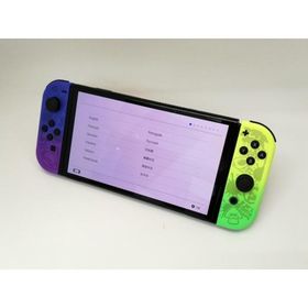 【中古】Nintendo Switch 本体 (有機ELモデル) HEG-S-KCAAA スプラトゥーン3エディション【DS秋葉】保証期間１ヶ月【ランクA】