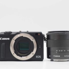 キャノン Canon EOS M2 18.0MP Mirrorless Digital Camera 18-55mm Lens [美品] #Z6016A