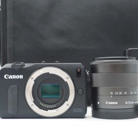 キャノン Canon EOS M Mirrorless Digital Camera Black 18-55mm Lens [新品同様] #Z6007A