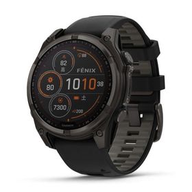 正規販売店 ガーミン フェニックス 8 fenix 8 Sapphire Dual Power 47mm Ti Carbon Gray DLC / Black GPS 有機EL フラグシップモデル 010-02906-50