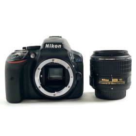 ニコン Nikon D5300 18-55 VR II レンズキット ブラック デジタル 一眼レフカメラ 【中古】