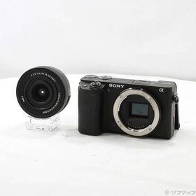 〔中古〕SONY(ソニー) α6400 パワーズームレンズキット ブラック ILCE-6400K B〔258-ud〕