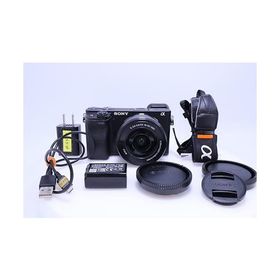 SONY(ソニー) APS-C ミラーレス一眼カメラ α6400 パワーズームレンズキット(同梱レンズ:SELP1650) ブラック ILCE-6400L B