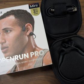 美品 SHOKZ OpenRun Pro Mini 骨伝導イヤホン