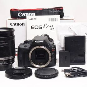 ■美品■ Canon EOS Kiss X7 キット S数1182回 スマホ転送