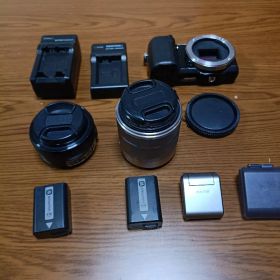 SONY NEX-5R ズームレンズ等 付属品多数あり