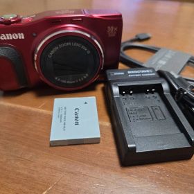 Canon SX700 HS レッド / 30倍ズーム / 充電器付き（社外品）