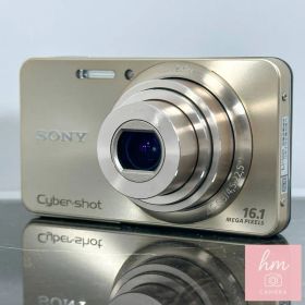 【美品】SONY Cyber-shot DSC-W570 ゴールド コンパクトデジタルカメラ 1610万画素 広角25mm 光学5倍ズーム カールツァイスレンズ 光学手ブレ補正 ソニー