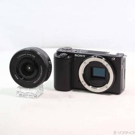 〔中古〕SONY(ソニー) VLOGCAM ZV-E10L パワーズームレンズキット ブラック〔262-ud〕