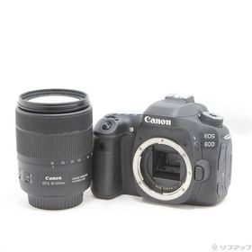〔中古〕Canon(キヤノン) EOS 80D EF-S18-135 IS USM レンズキット〔258-ud〕