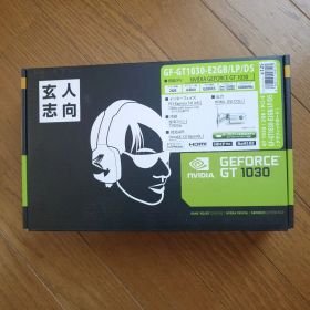 玄人志向 グラフィックボード GF-GT1030-E2GB/LP/D5