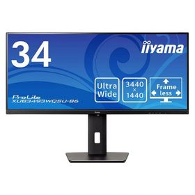 iiyama PCモニター・液晶ディスプレイ ProLite XUB3493WQSU-B6 [34インチ]