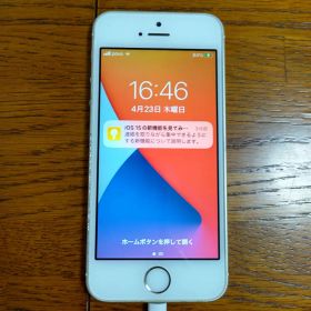 iPhone SE 初代 16BG SIMフリー 100% イヤホン付き