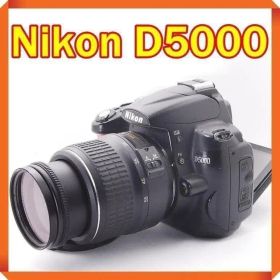 Nikon D5000 一眼レフカメラ シングルレンズセット スマホ転送