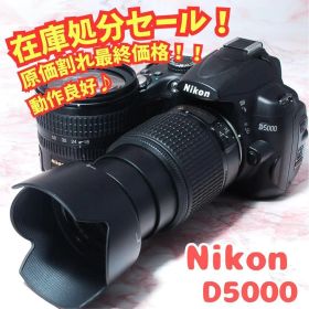 ✨最終在庫処分✨Nikon D5000✨ダブルレンズセット 早い物勝ち