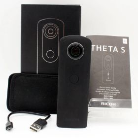 【極上品】RICOH RICOH THETA S (ブラック)#9816