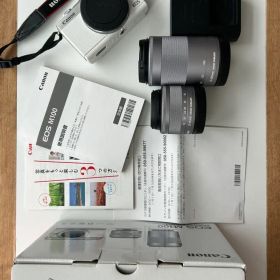 Canon EOS M100 ホワイト 本体 + レンズ2本