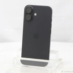 ソフマップ 〔中古品〕 iPhone16 128GB ブラック MYDQ3J／A SIMフリー【352】