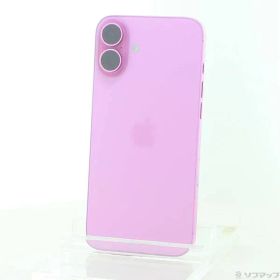 ソフマップ 〔中古品〕 iPhone16 Plus 128GB ピンク MXVD3J／A SIMフリー【377】