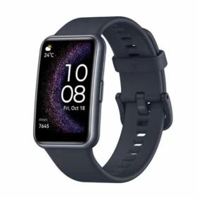 HUAWEI（ファーウェイ） スマートウォッチ WATCH FIT SpecialEdition/Starry Black スターリーブラック 約1.64型AMOLEDディスプレイ搭載のGPS内蔵スマートウォッチ