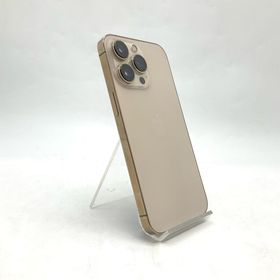 アップル(Apple)の【全額返金保証】【最速発送】Apple iPhone iPhone 13 Pro 256GB ゴールド Softbank 動作確認済(スマートフォン本体)