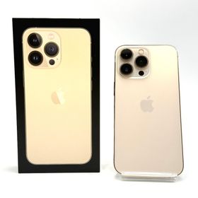 アップル(Apple)のiPhone 13Pro 128GB 判定◯ au SIMフリー ゴールド(スマートフォン本体)