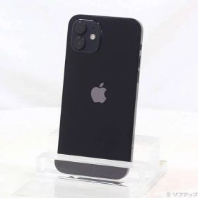 ソフマップ 〔中古品〕 iPhone12 64GB ブラック MGHN3J／A SIMフリー【297】