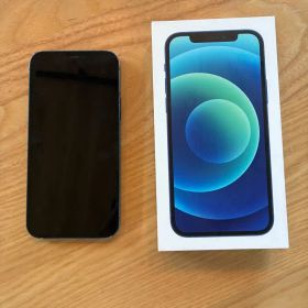 iPhone 12 128GB 箱付きブルー SIMフリー 本体